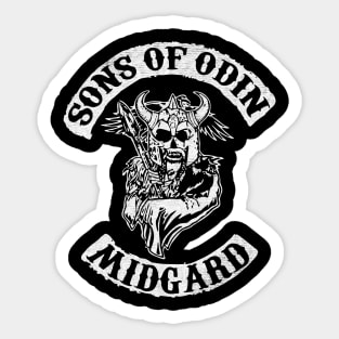 Sons Of Odin Midgard Sticker